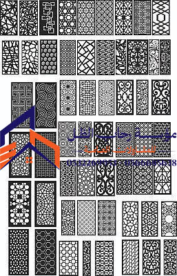 اشكال سواتر حديد قص ليزر