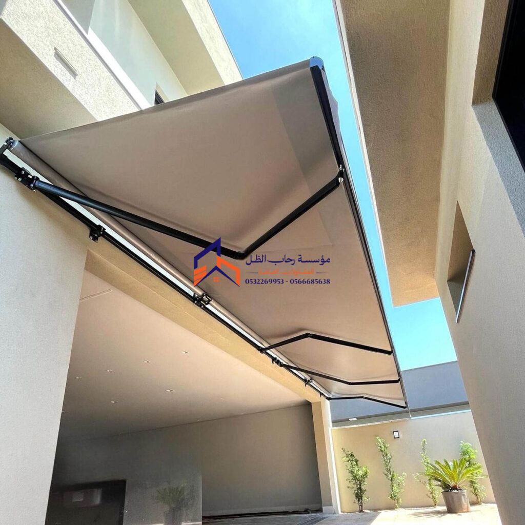 انواع مظلات كهربائية متحركة