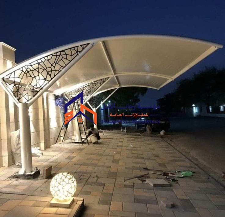 تركيب مظلات سيارات كابولي