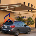 مظلات سيارات مقص