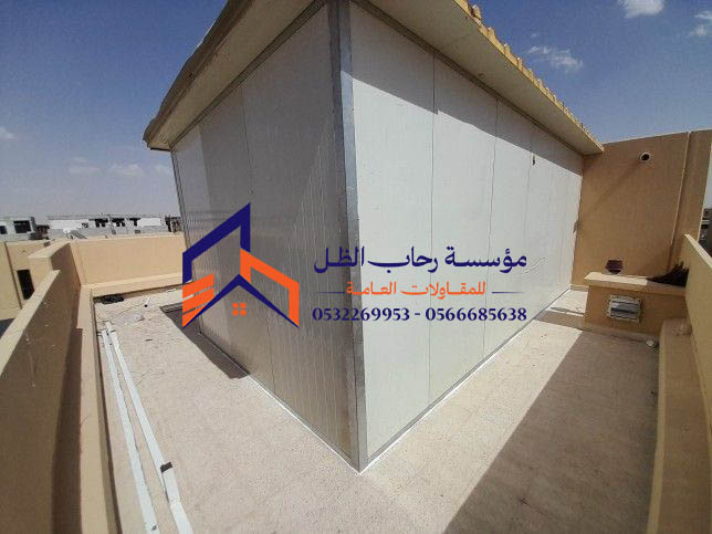 بناء ملاحق ساندوتش بانل