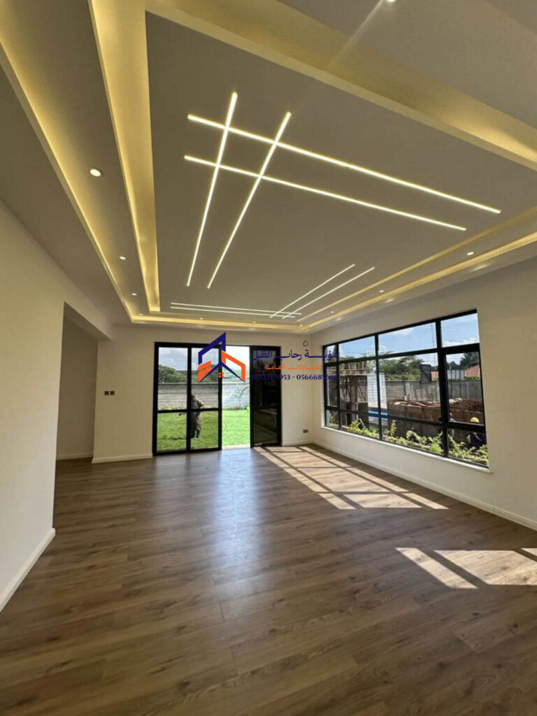 سقف غرف وصالات جبس بورد