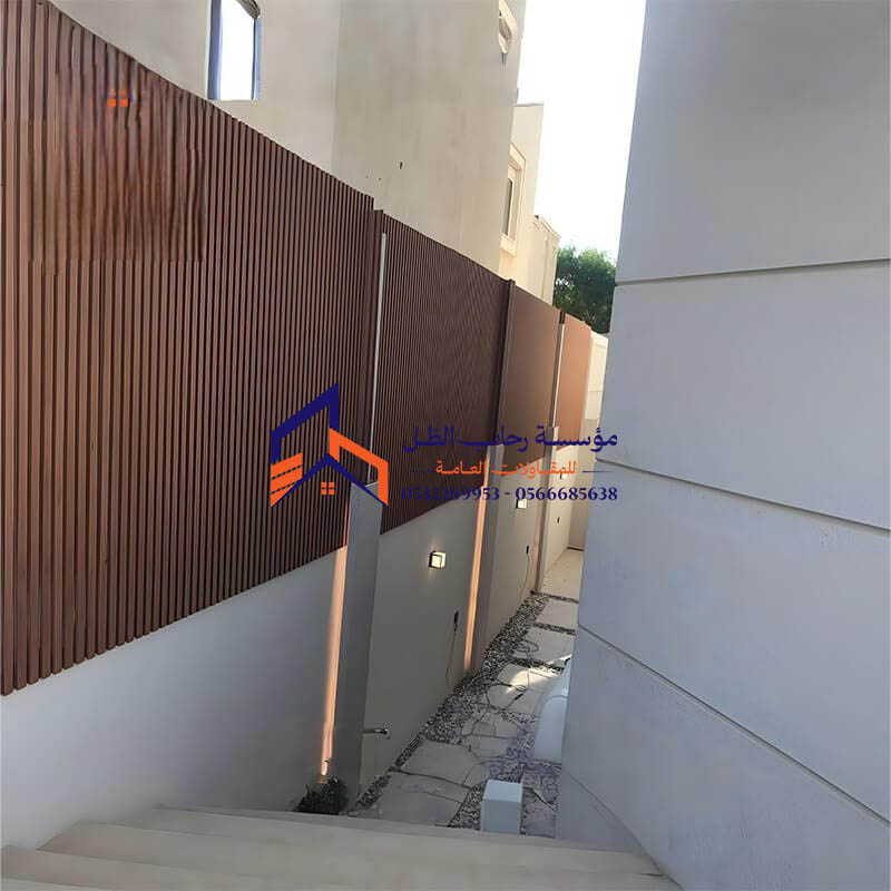 سواتر بديل خشب